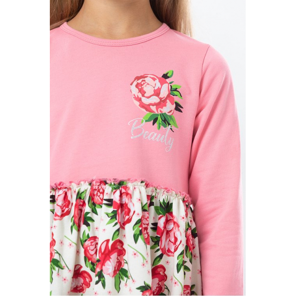 20-1560-4  Платье для девочки, 3-7 лет, розовый