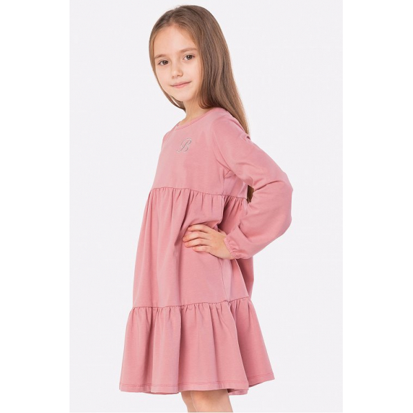 20-1561-2 Платье для девочки, 3-7 лет, розовый