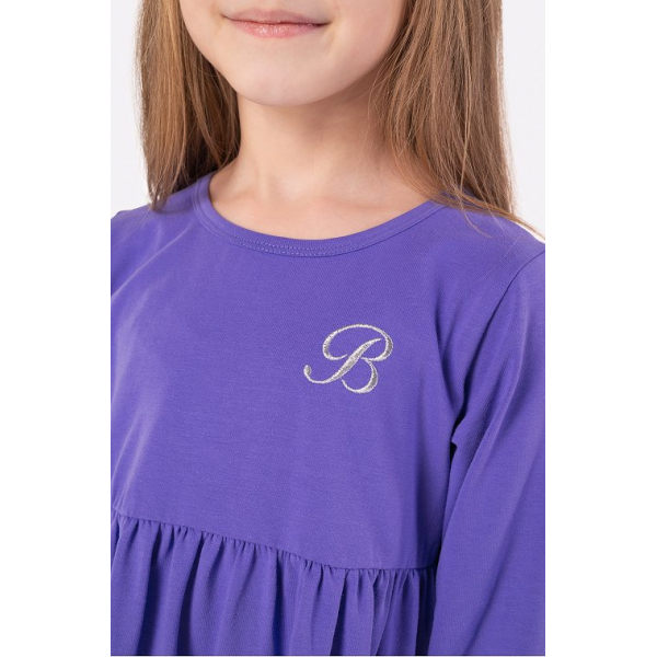 20-1561-1 Платье для девочки, 3-7 лет, фиолетовый