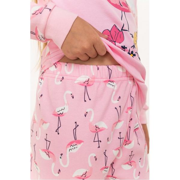20-1276-4 Пижама для девочки, 3-7 лет, розовый