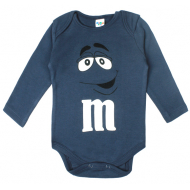 20-10031 "M&M’s" Боди для малышей, 68-86, т-синий 20-10031 "M&M’s" Боди для малышей, 68-86, т-синий