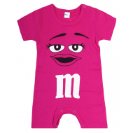 20-458 "M&M’s" Полукомбинезон для малышки, 68-86, малиновый 20-458 "M&M’s" Полукомбинезон для малышки, 68-86, малиновый
