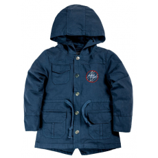 020-84602 Куртка-парка для мальчика, 1-4 года, синий