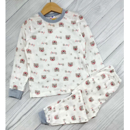 21-37821-6 Пижама для мальчика, 3-7 лет, графит 21-37821-6 Пижама для мальчика, 3-7 лет, графит