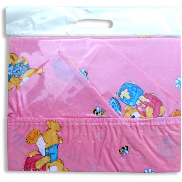 S_2405-4 Комплект постельного белья (на резинке), бязь